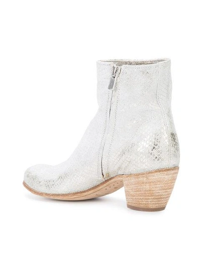 Shop Officine Creative Chabrol Ankle Boots In Grey