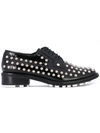 KENZO studded lace-up shoes,RUBBER100%