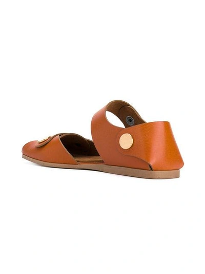 Shop Stella Mccartney Collection Flat Sandals