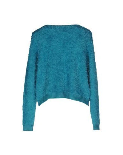 Shop Pinko Sweater In Turquoise
