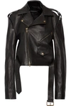Y/PROJECT Cutout leather biker jacket