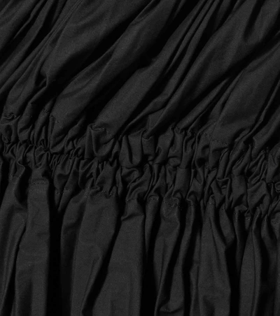 棉质褶裥半身裙