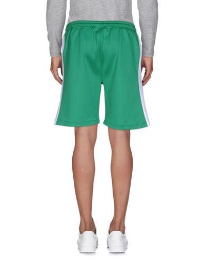 Shop Ami Alexandre Mattiussi Shorts & Bermuda In Green