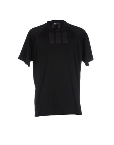 Y-3 T-shirts In Black