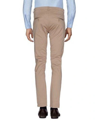 Shop Dondup Man Pants Sand Size 38 Cotton, Elastane In Beige