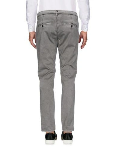 Shop Dondup Casual Pants In Lead