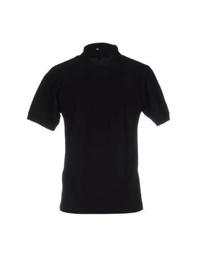 Shop Hood By Air Polo Shirt In Black