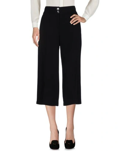 Pinko Cropped Trousers & Culottes In Black