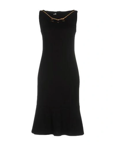 Love Moschino Knee-length Dresses In Black