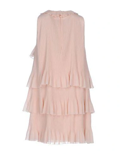 Shop Giamba Short Dress In Light Pink