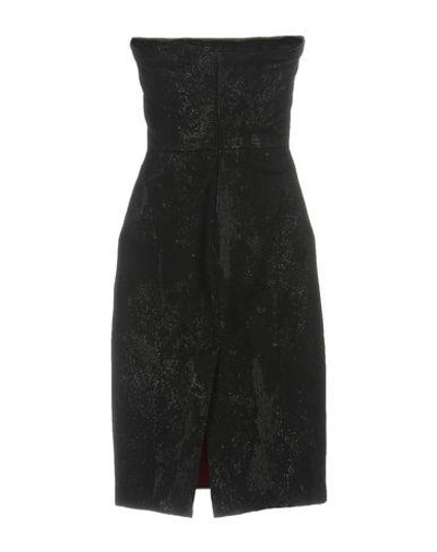 Dsquared2 Short Dresses In Black