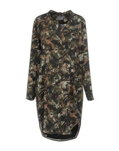 Maiyet Shirt Dress In Military Green