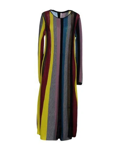 Antonio Marras 3/4 Length Dress In Maroon