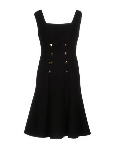 Shop Dolce & Gabbana Midi Dresses In Black