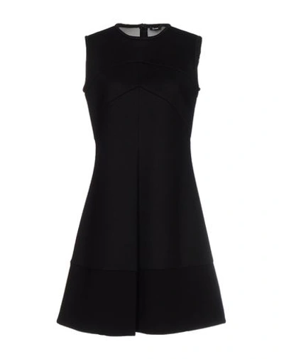 Jil Sander Short Dresses In Black