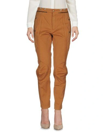 Chloé Casual Trousers In Camel