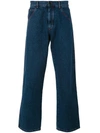 GOSHA RUBCHINSKIY wide-leg jeans,POLYESTER100%