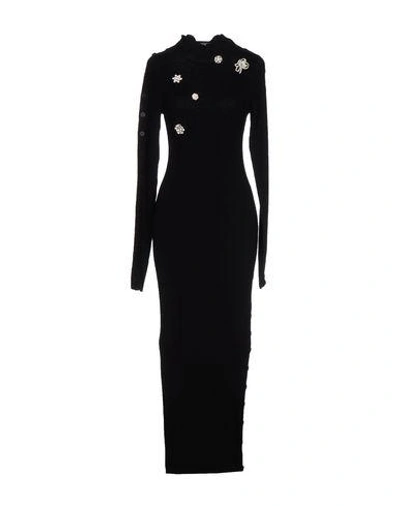 Preen By Thornton Bregazzi Long Dresses In Black