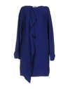 Msgm Short Dresses In Blue