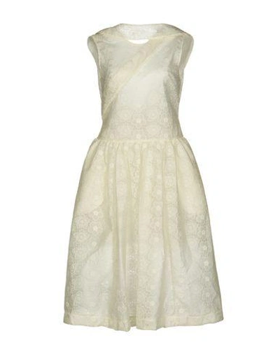 Simone Rocha Knee-length Dress In Ivory