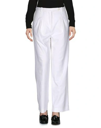Ermanno Scervino Casual Trousers In White