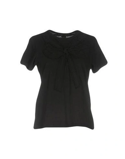 Shop Marc Jacobs T-shirts In Black