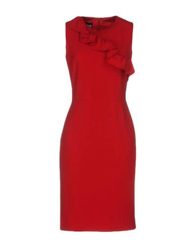 Boutique Moschino Knee-length Dresses In Red