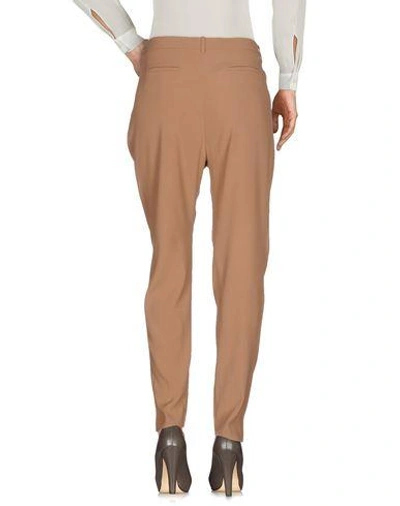 Shop Pinko Casual Pants In Light Brown