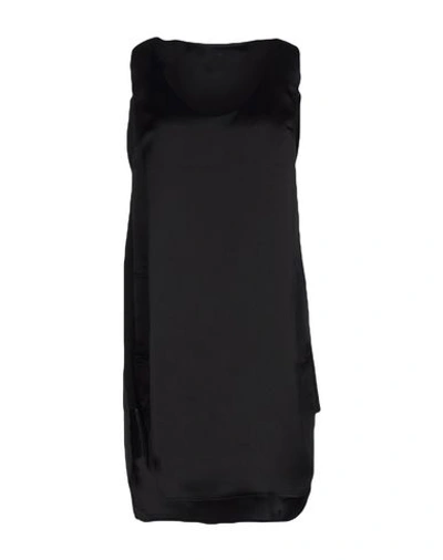 Alexander Wang T Short Dresses In Black