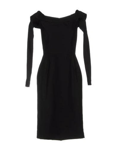 Preen By Thornton Bregazzi Short Dress In Black