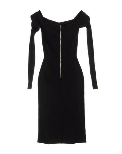 Shop Preen By Thornton Bregazzi Short Dress In Black