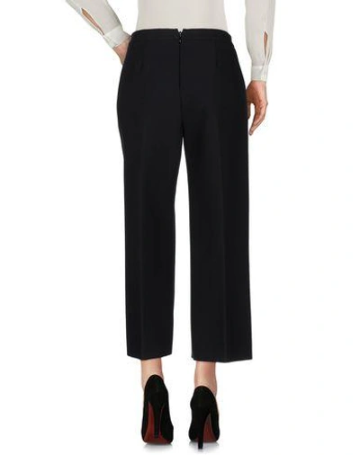 Shop Msgm Casual Pants In Black