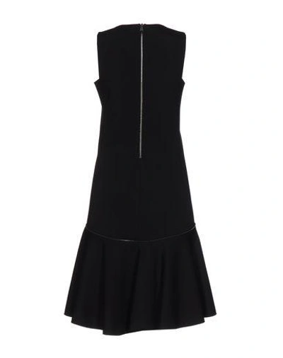 Shop Karl Lagerfeld Short Dresses In Black