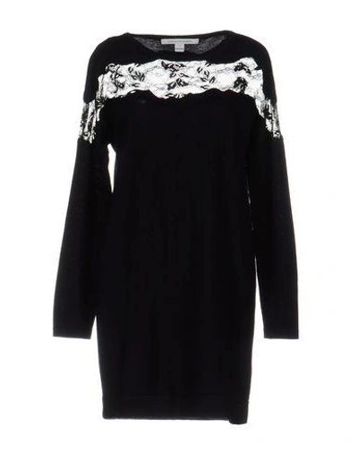 Diane Von Furstenberg Knit Dress In Black
