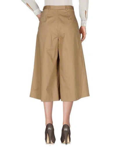 Shop Ymc You Must Create 3/4-length Shorts In Sand