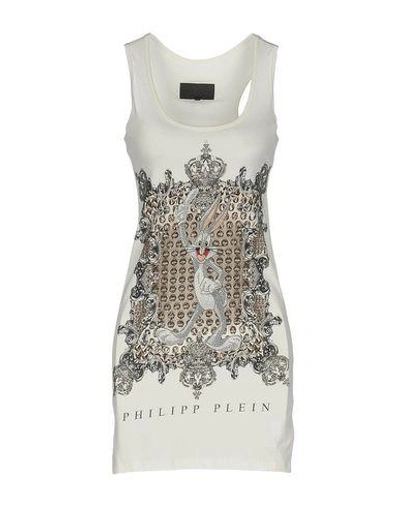 Shop Philipp Plein Tops In White