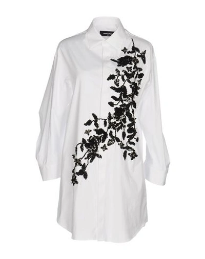 Dsquared2 Shirt Dress In White