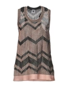 M Missoni Top In Pink
