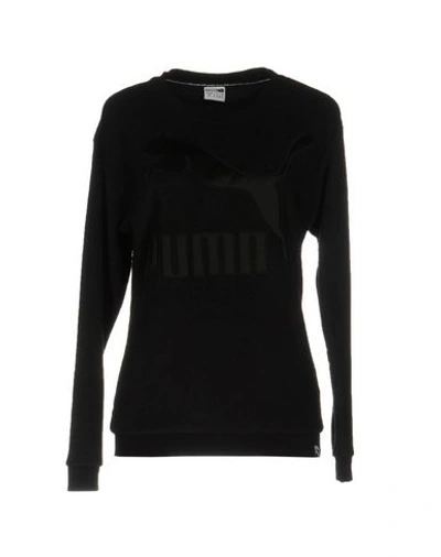 Puma Sweatshirts In Black