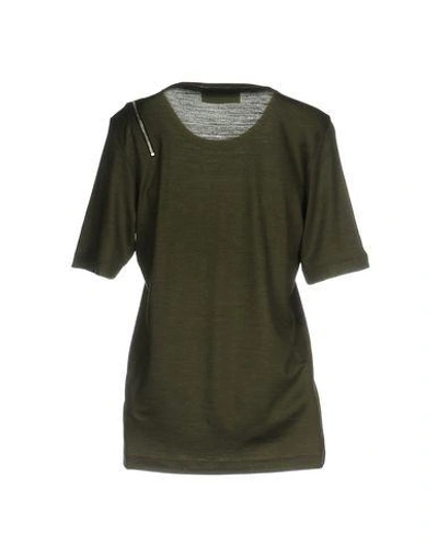 Shop Dsquared2 T-shirt In Military Green