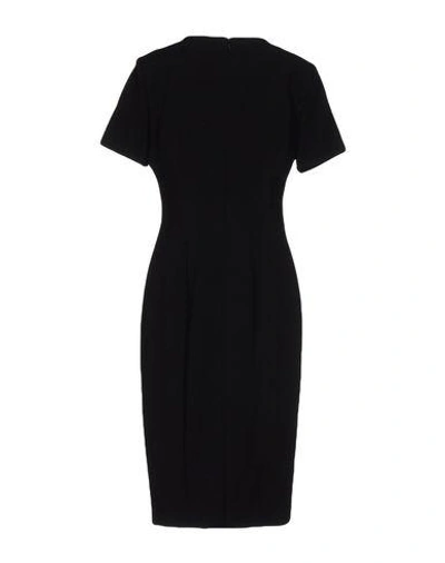 Shop Michael Michael Kors Knee-length Dress In Black