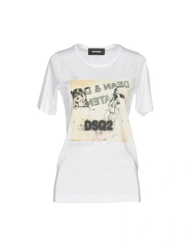 Dsquared2 T-shirt In White