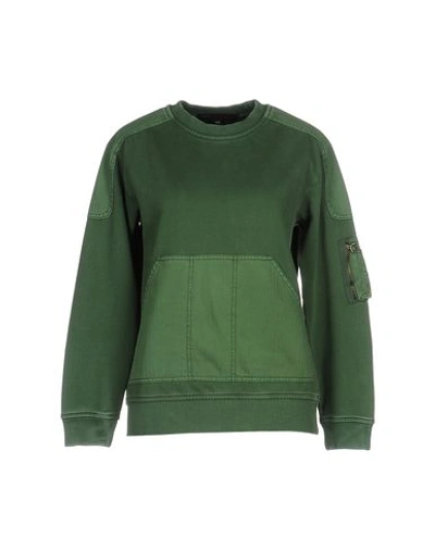 Marc By Marc Jacobs Sweatshirts In Green