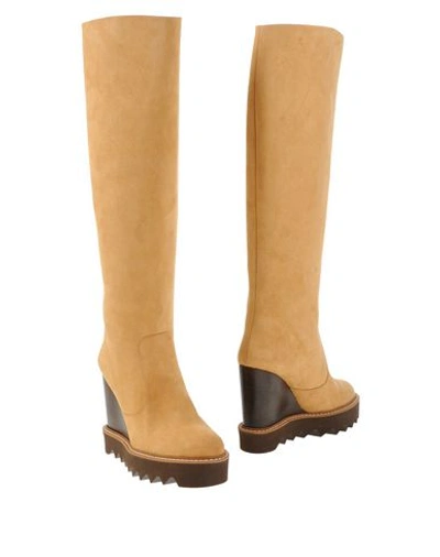 Stella Mccartney 부츠 In Tan