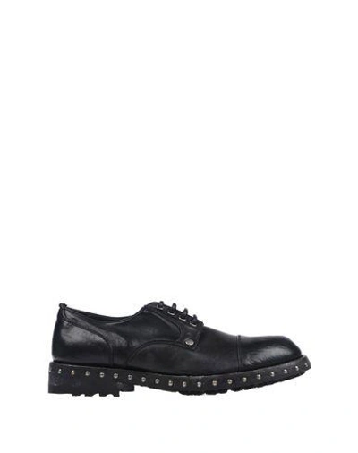 Shop Dolce & Gabbana Laced Shoes In Black