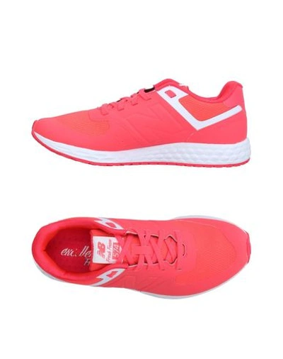 New Balance Sneakers In Coral