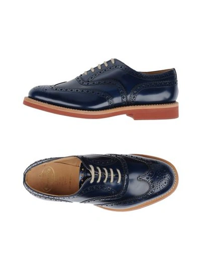 Church's Laced Shoes In Blue