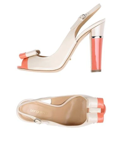 Sergio Rossi Sandals In Beige