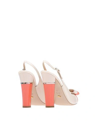 Shop Sergio Rossi Sandals In Beige