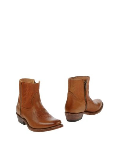 Ash Ankle Boot In Tan